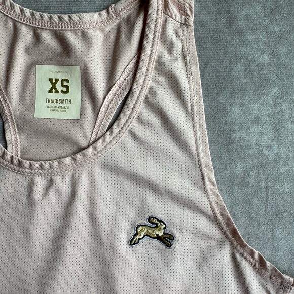Tracksmith Women's Light Pink Tank Top - Picture 3 of 7